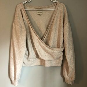 Aerie wrap sweater